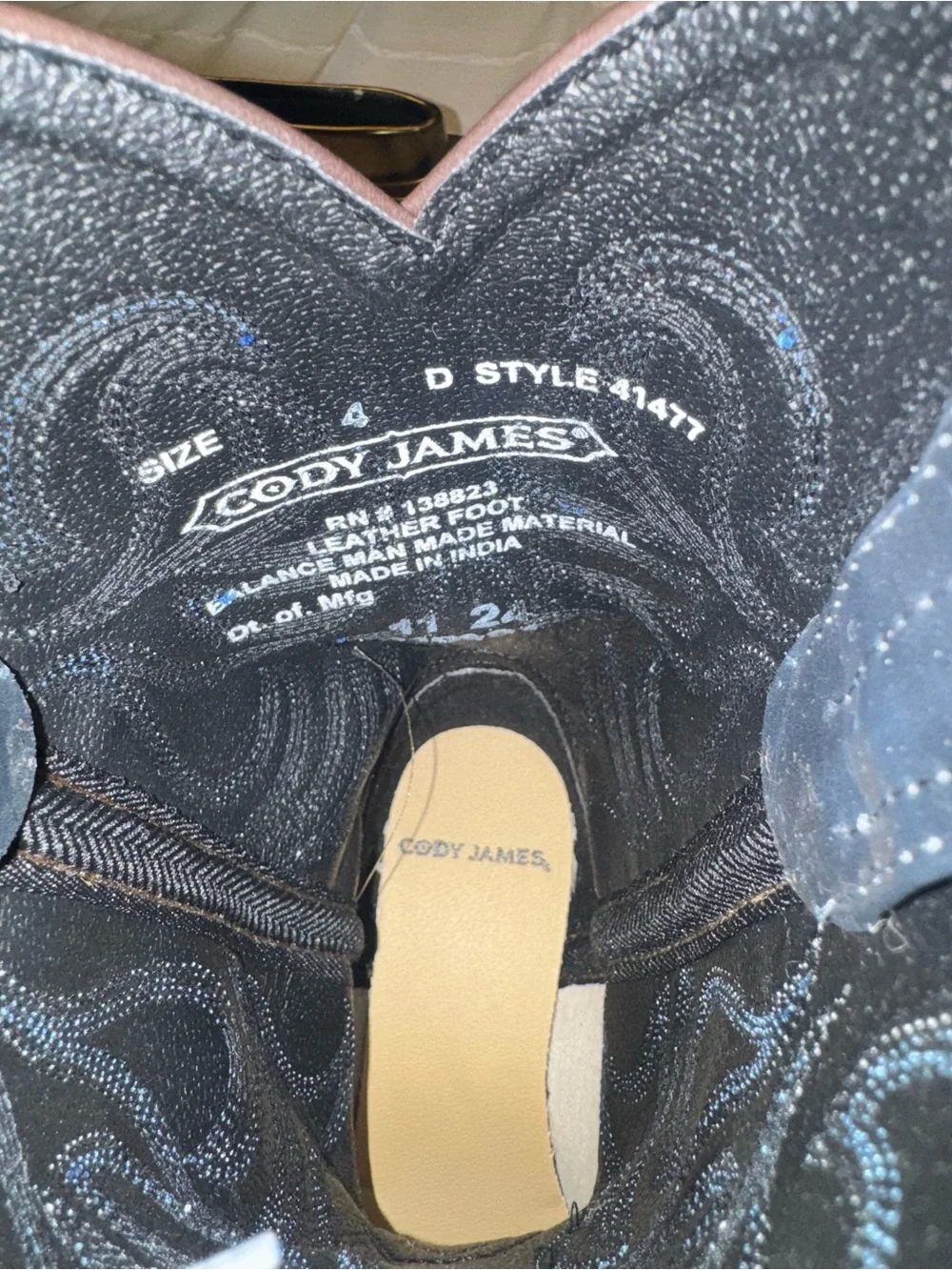 Cody James Kids Leather Western Boots